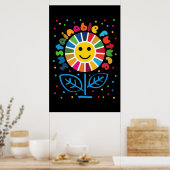 Die globalen Ziele der UN für nachhaltige Entwickl Poster (Küche)