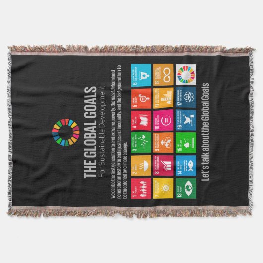 Die globalen Ziele der UN SDG 2030 Decke (Vorderseite)