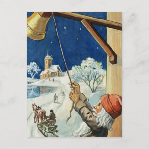 „Die Glocke läuten“ von Jenny Nystrom Postkarte