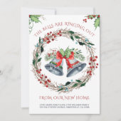 Die Glocken klingeln gerade mit Holly Kreath Ankündigung (Vorderseite)