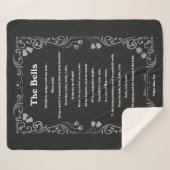 Die Glocken von Edgar Allan Poe Sherpadecke (Vorderseite (Horizontal))