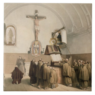 Die Glöckner an der Rhetorik des Capucines, Fliese