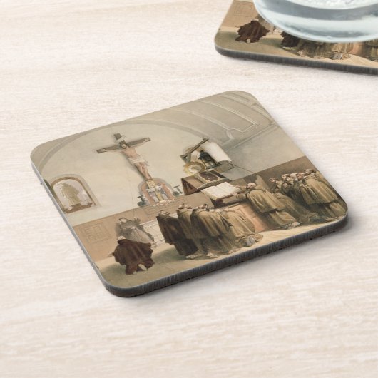 Die Glöckner an der Rhetorik des Capucines, Getränkeuntersetzer (Linke Seite)