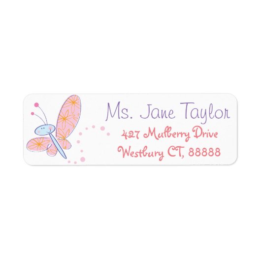 Die glückliche Butterfly-Babydusche (Vorne)