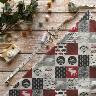 Die glückliche Camper-Fabrik Stoff