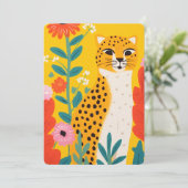 Die glückliche Cheetah (Stehend Vorderseite)