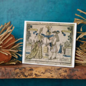 Die glückliche Ehe (schablonenfarbener Holzschnitt Fotoplatte (Seite)