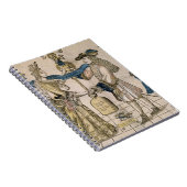 Die glückliche Heirat (Schablone farbiger Notizblock (Rechte Seite)