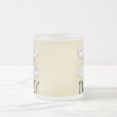 Die "glückliche Katze besessen" Mattglastasse (Mittel)