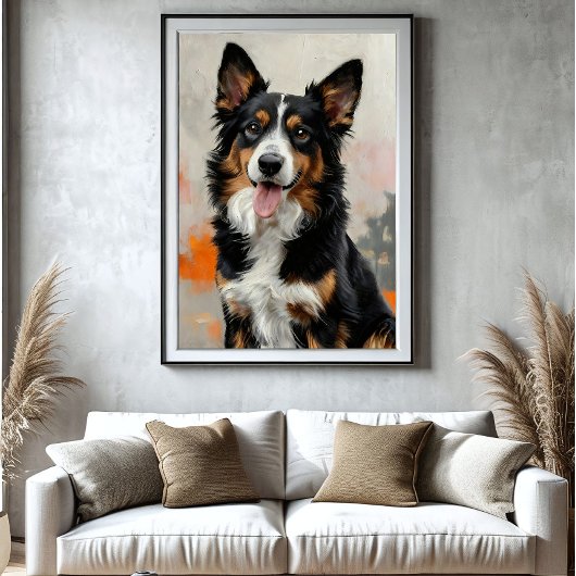 Die glückliche Seele Ihres Hundes Poster