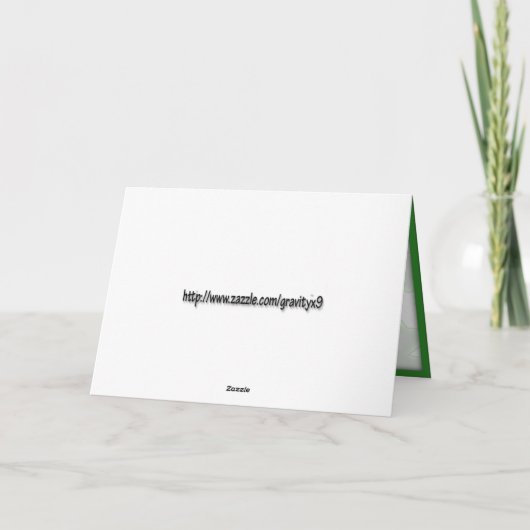 Die glücklichen Kleber und der Pot des Goldes Karte (Rückseite)