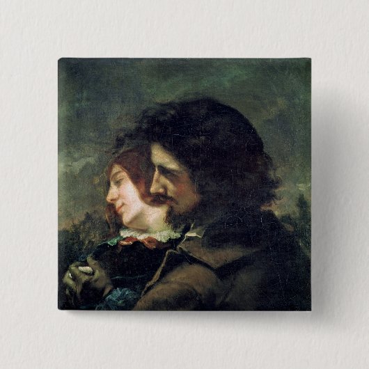 Die glücklichen Liebhaber, 1844 Button (Vorderseite)