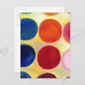 Die glücklichen Punkte 5 2014 Postkarte (Vorne/Hinten)