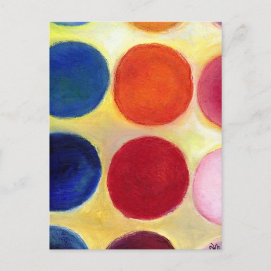 Die glücklichen Punkte 5 2014 Postkarte (Vorderseite)