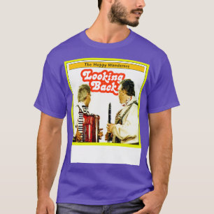 Die glücklichen Wanderer schauen zurück zum SCTV T-Shirt