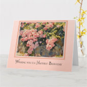 Die glücklichste Geburtstagskarte - Geburtstagskar Karte (Gelbe Blume)