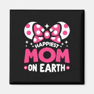 Die glücklichste Mama auf Erden Muttertagsfamilie Magnet