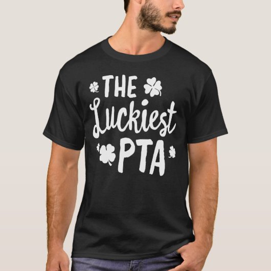 Die glücklichste PTA St Patrick's Day Physical The T-Shirt (Vorderseite)
