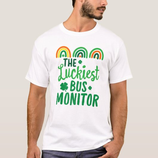 Die glücklichste Schulkundschaft St. Patrick's Day T-Shirt (Vorderseite)