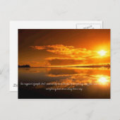 Die glücklichsten Leute müssen es nicht unbedingt. Postkarte (Vorne/Hinten)