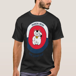 Die Glückskatze Niedliche Maneki Neko T-Shirt