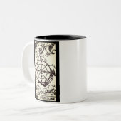 die Glücksrad-Tarot-Karte | Tasse (Vorderseite Links)
