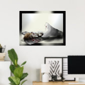 Die Glühbirne Poster (Heimbüro)