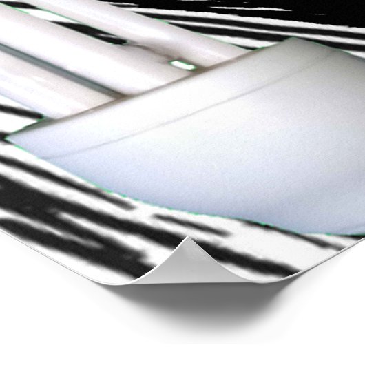 Die Glühbirne Poster (Ecke)