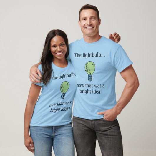 Die Glühbirne T-Shirt (Unisex)