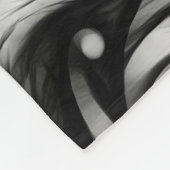 Die glühende Blüteninvertierung Fleecedecke (Ecke)