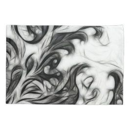 Die glühende Blüteninvertierung Kissenbezug