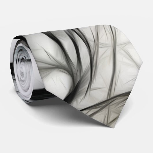 Die glühende Blüteninvertierung Krawatte (Gerollt)