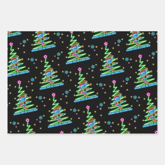 Die Glühwürmchen-Elf Geschenkpapier Set (Vorderseite 3)