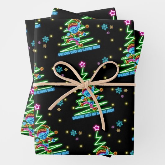 Die Glühwürmchen-Elf Geschenkpapier Set (Beispiel)