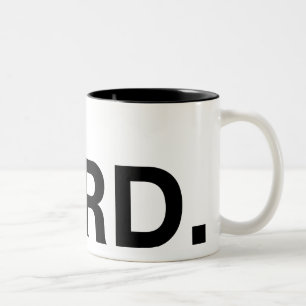 Die Gluten-freie Nerd-Tasse Zweifarbige Tasse
