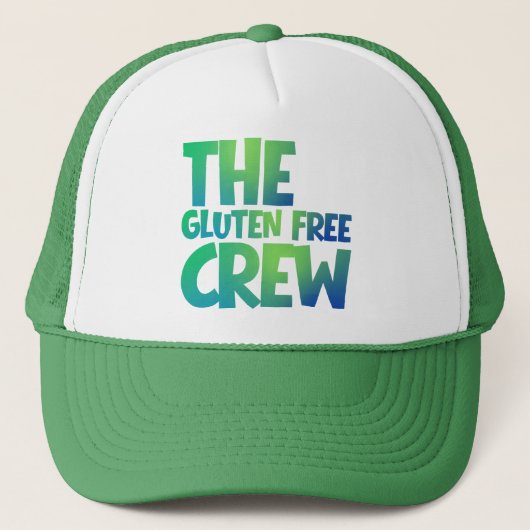 Die Glutenfreie Crew Truckerkappe (Vorderseite)