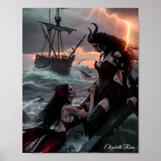 Die Gnade der Sirene Poster (Vorne)