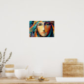 Die Gnade des Heiligen Hedwig von Schlesien Poster (Küche)