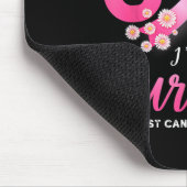 Die Gnade Gottes bin ich eine Überlebende Brustkre Mousepad (Ecke)