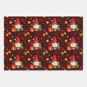Die Gnome des Weihnachtsmannes Geschenkpapier Set (Vorderseite 3)