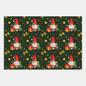 Die Gnome des Weihnachtsmannes Geschenkpapier Set (Vorderseite 2)