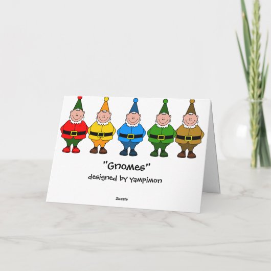 Die Gnome Karte (Rückseite)