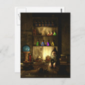 Die Gnome-Magus-Postkarte Postkarte (Vorne/Hinten)
