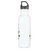 Die Gnomes ließen mich es tun Edelstahlflasche (Rückseite)