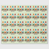 Die Gnomes ließen mich es tun Geschenkpapier (Flach)