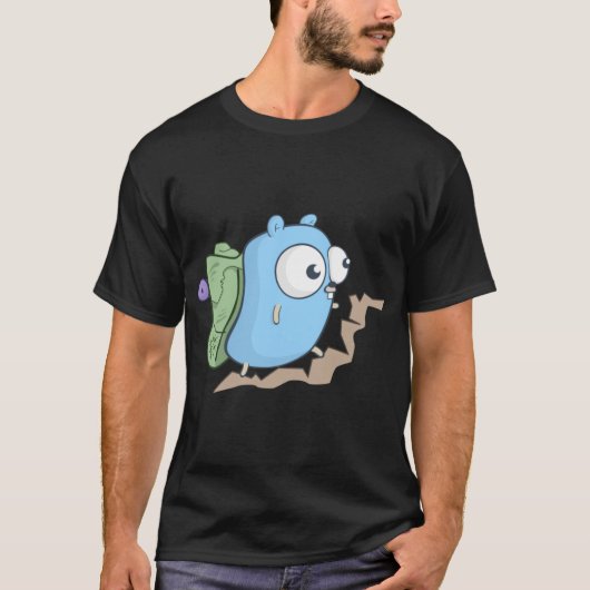 Die Go Gopher Wanderfamilie T-Shirt (Vorderseite)