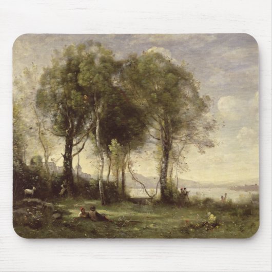 Die Goatherds von Castel Gandolfo, 1866 Mousepad (Vorne)