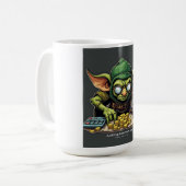 Die Goblinhandwerker-Gilde der Buchhalter Kaffeetasse (Vorderseite Links)