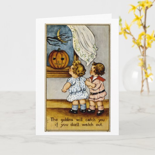 Die Goblins fangen dich! Karte (Gelbe Blume)