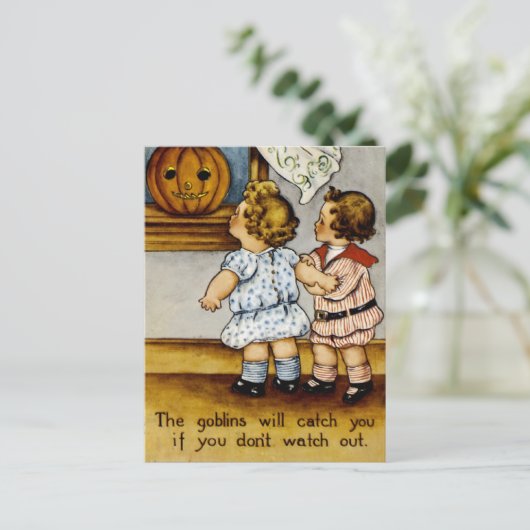 Die Goblins fangen dich! Postkarte (Stehend Vorderseite)